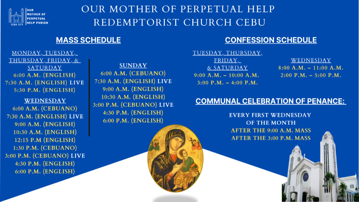 Redemptorist Church Cebu City Mass Schedule