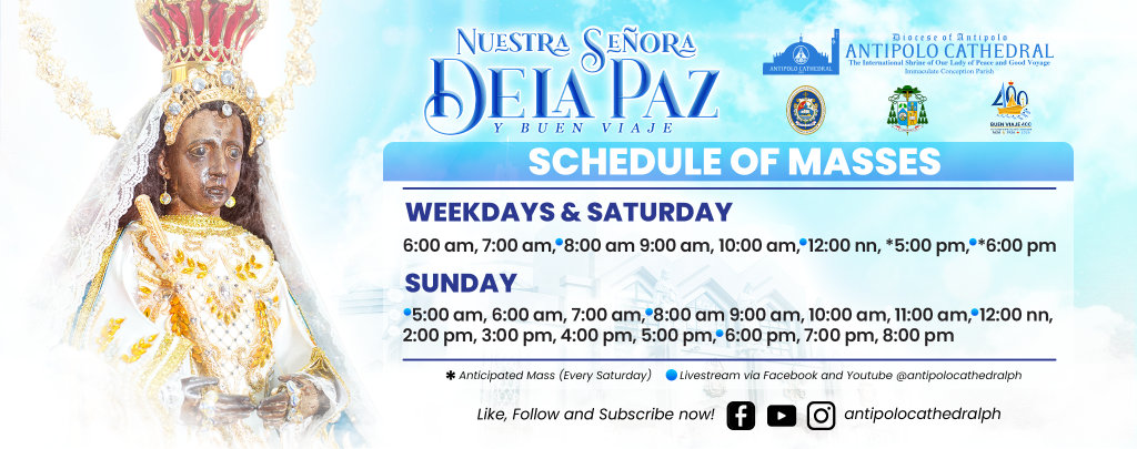 Antipolo Cathedral Mass Schedule